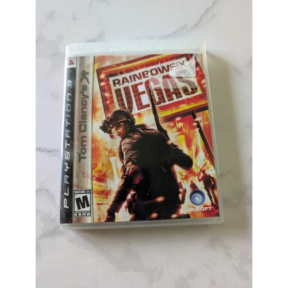 Rainbow Six Vegas Sony PlayStation 3 PS3 Complete CIB Tested Working